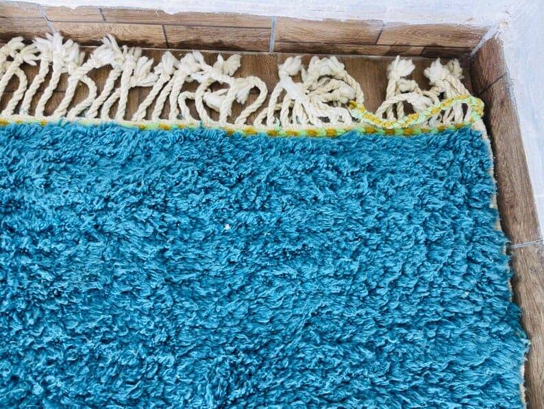 Traditional handmade Beni Ouraine rug, size 150 x 250 cm