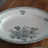 2 large oval dishes