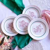 Set de 4 assiettes plates