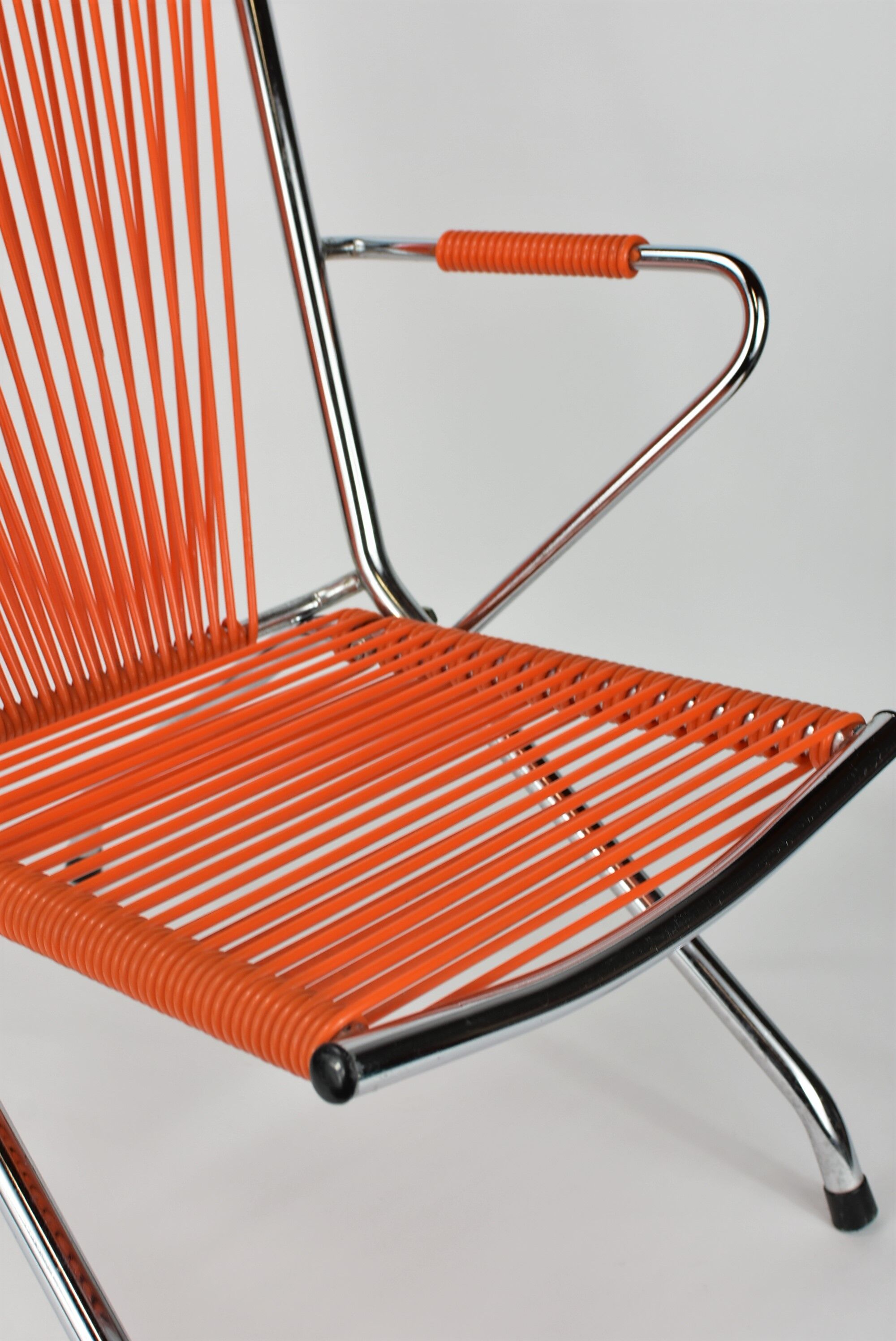 Vintage orange children's chair