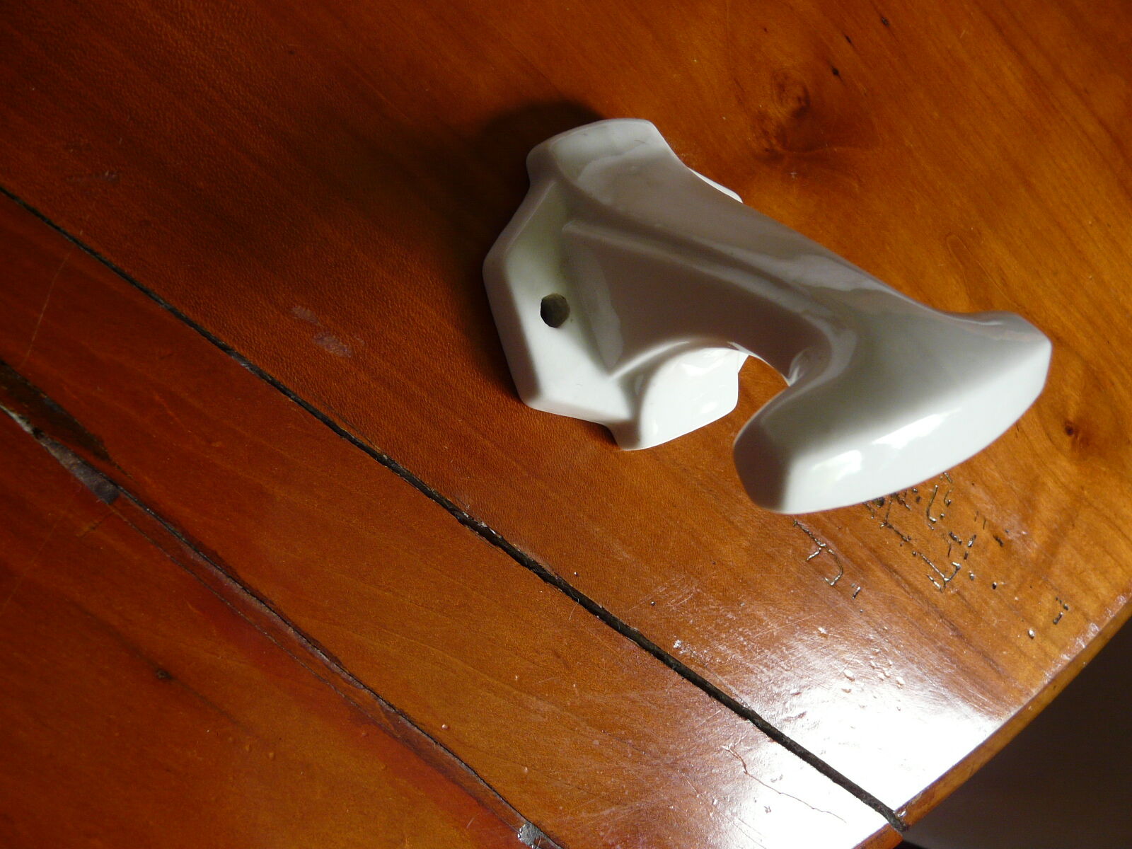 old peg porcelain white art deco