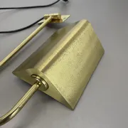 Large 69 cm Long Brass Wall Light "SWING ARM" by Florian Schulz, Germany, 1970s
