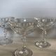 Crystal champagne glasses