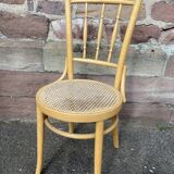 Viennese chair vintage curved wood