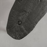 Farmhouse stool Burnt wood