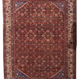 Hand made antique Persian Mahal rug 274cm x 359cm 1900s - 1B212