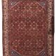 Hand made antique Persian Mahal rug 274cm x 359cm 1900s - 1B212