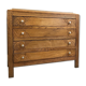 Oak chest of drawers