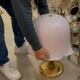 Lot de 2 lampes de table en verre de Murano PAF Studio Milan