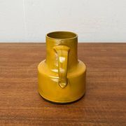 Minimalist carafe vase by BKW Böttger Keramik Wandsbek, Hamburg, Germany, 1960s.