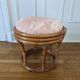 Pouf en rotin