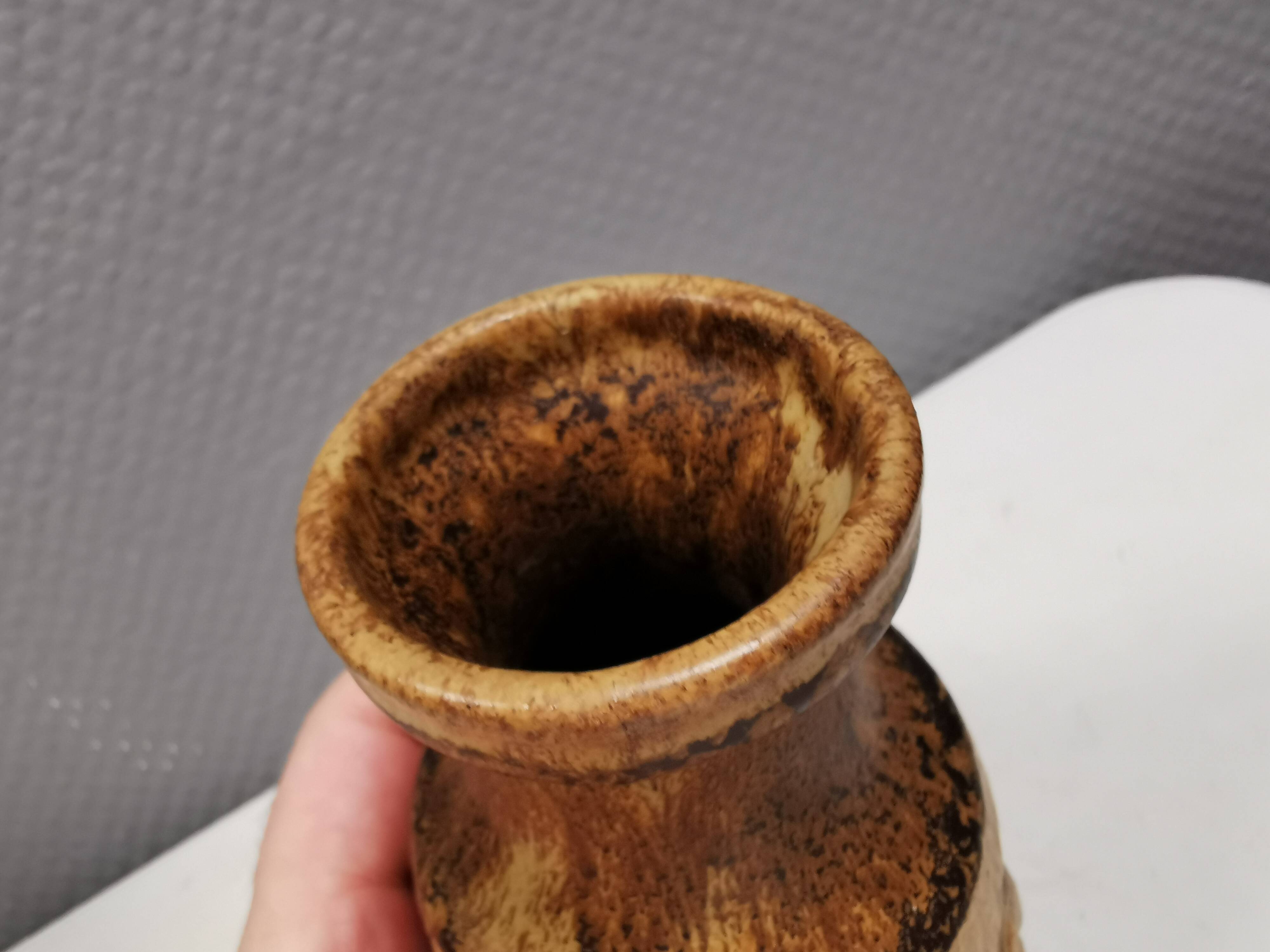 Small ceramic vase from Løvemose/Denmark