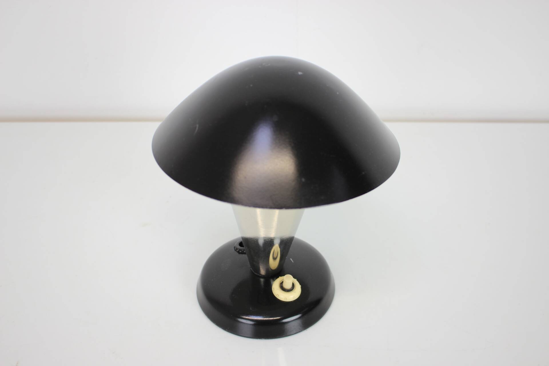 1930's Bauhaus Table Lamp, Czechoslovakia