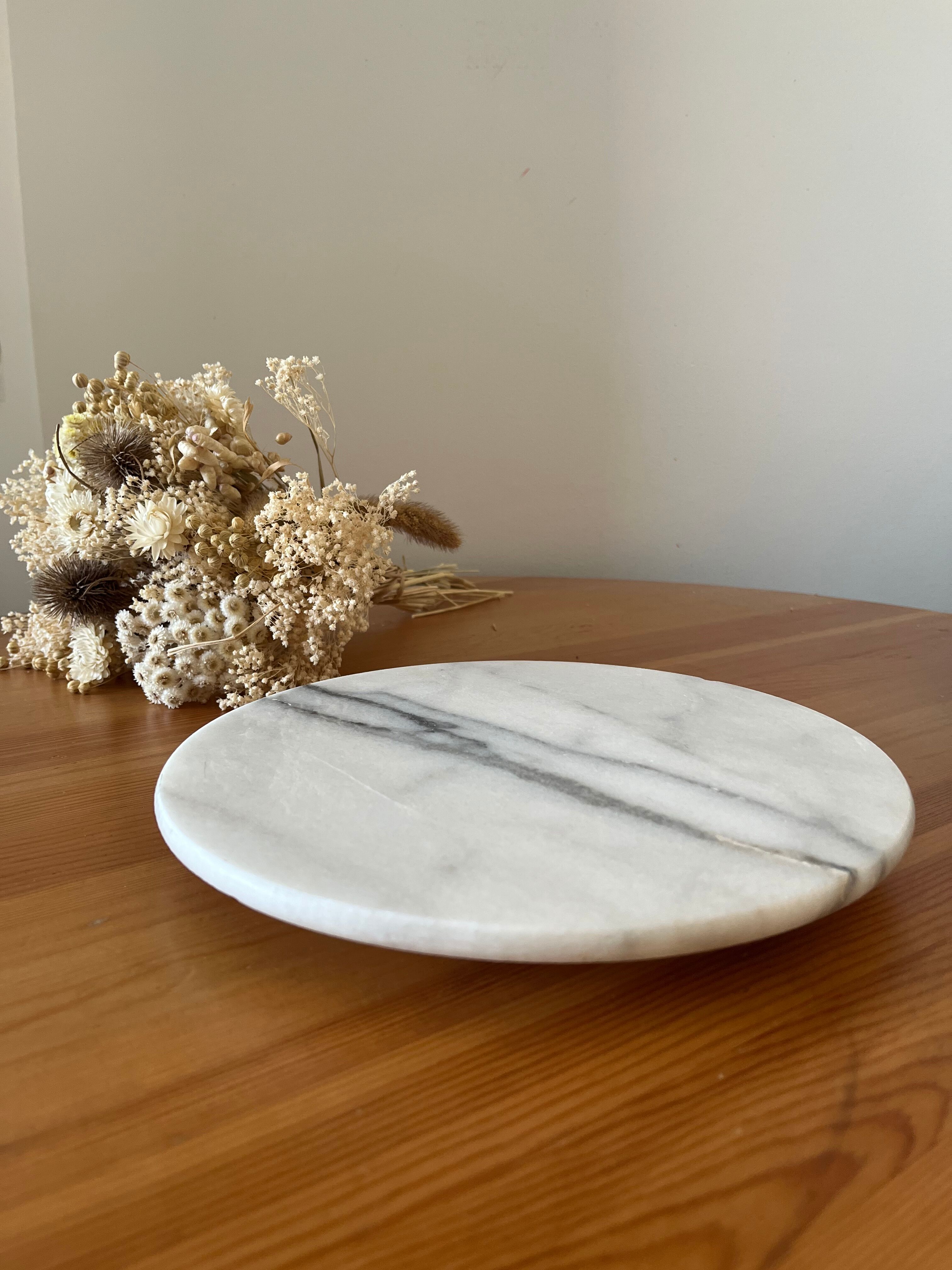 Old marble rotating top