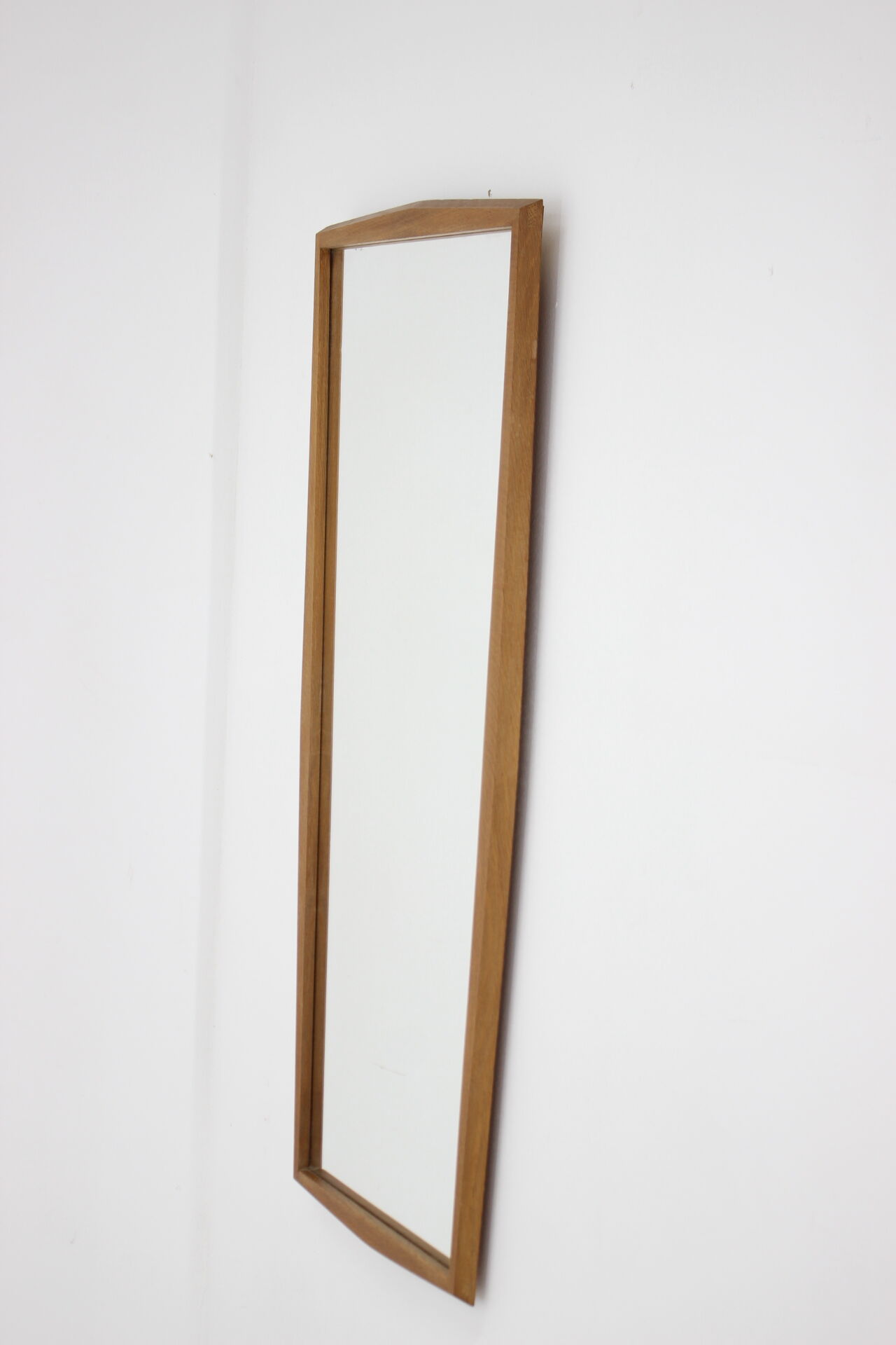 1970s Teak Wall Mirror, Denmark