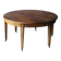 Table à ceinture et allonges Louis XVI en noyer XIXe