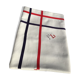 Embroidered tablecloth FL rectangle basque fabric navy and red