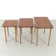 Danish Nesting Tables, Set of 3