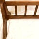 Old large psychic mirror on wooden stand