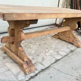 Table de ferme monastère en chêne