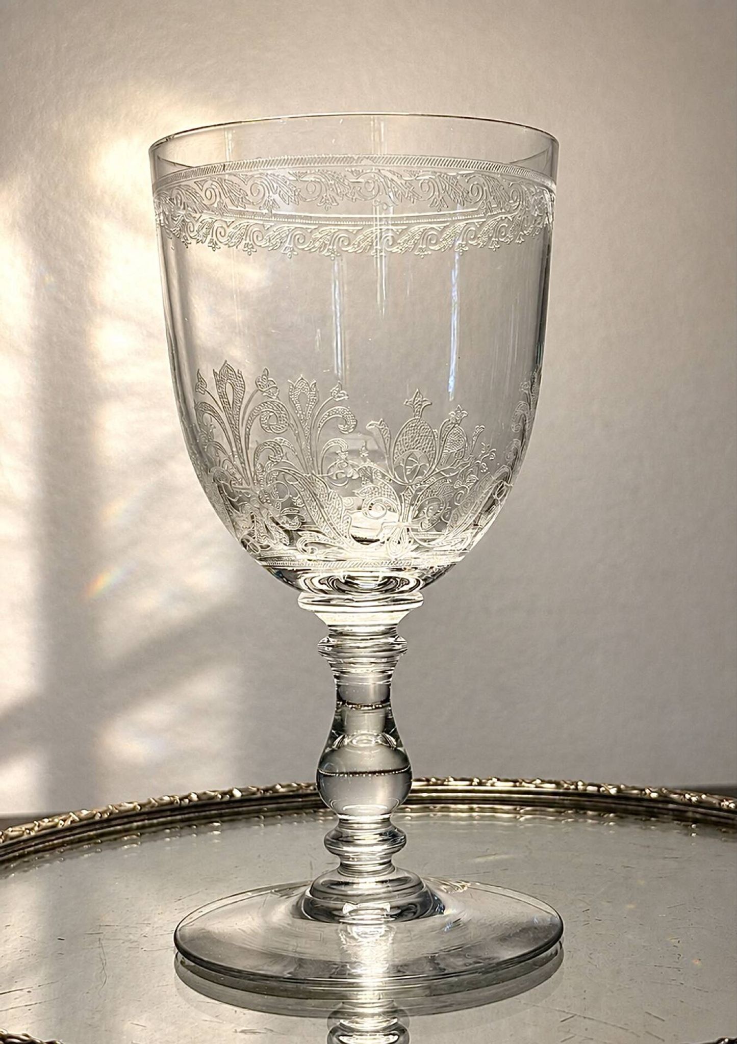 Verre à eau Baccarat avant 1936
