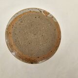 Ceramic egg cup signed Barges