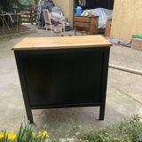 Old Louis Philippe style chest of drawers completely renovated