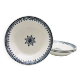 4 Vintage St-Amant Deep Plates