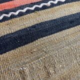 Housse de coussin vintage turque faite à la main, 30 x 50 cm