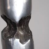 Marshall Disenos sculpture Brutalist Candleholder by David Marshall, 1980