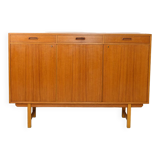 Teak sideboard with three doors