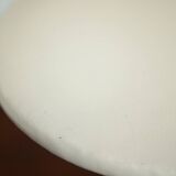 MEMPHIS style white leather chair