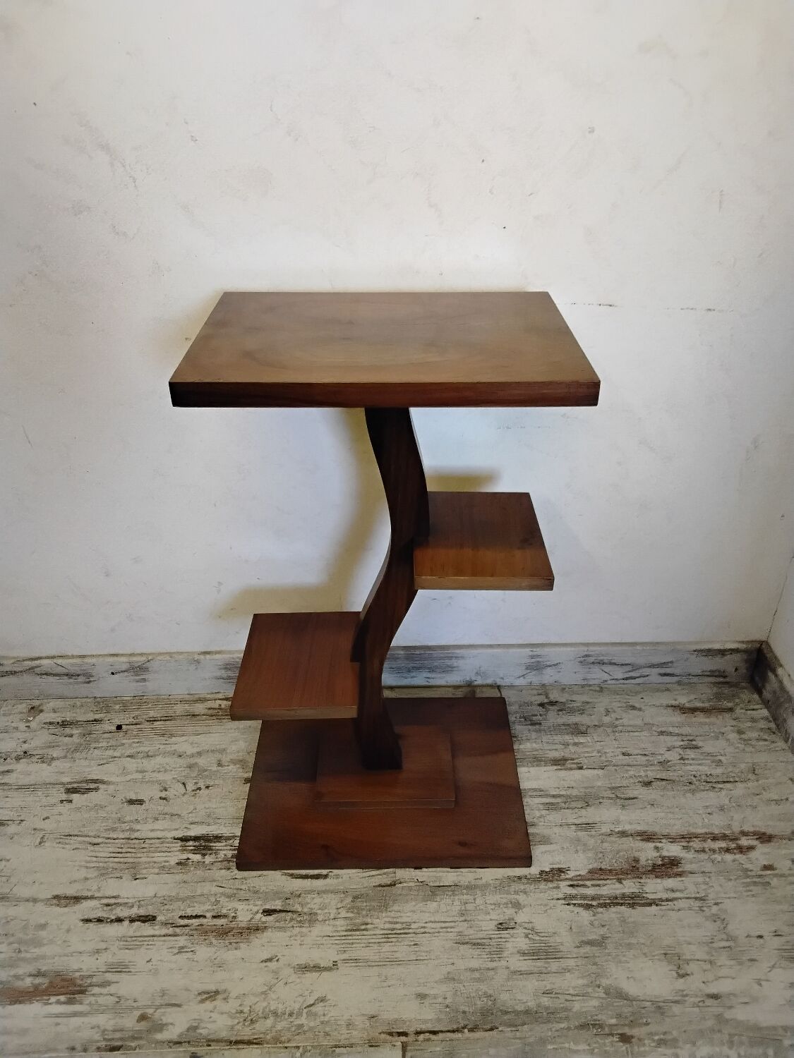 Wooden plant stand / shelf with shelves