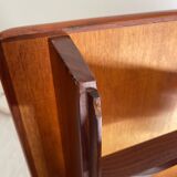 Table basse carrée suédoise, années 1960.
