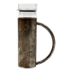 Modern silverplated and glass cruet mod. Oilvine, Lino Sabattini Italy 1970