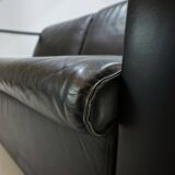 Otto Zapf Arcona 2 seater leather sofa for Art Collection, 1980