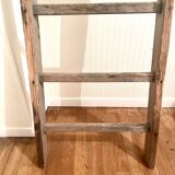 Raw and authentic old decorative ladder