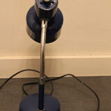 70's petrol blue veb narva desk lamp
