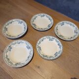 5 plates terre de fer, saint Amand & Hamage