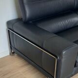 3-seater leather sofa Roche Bobois