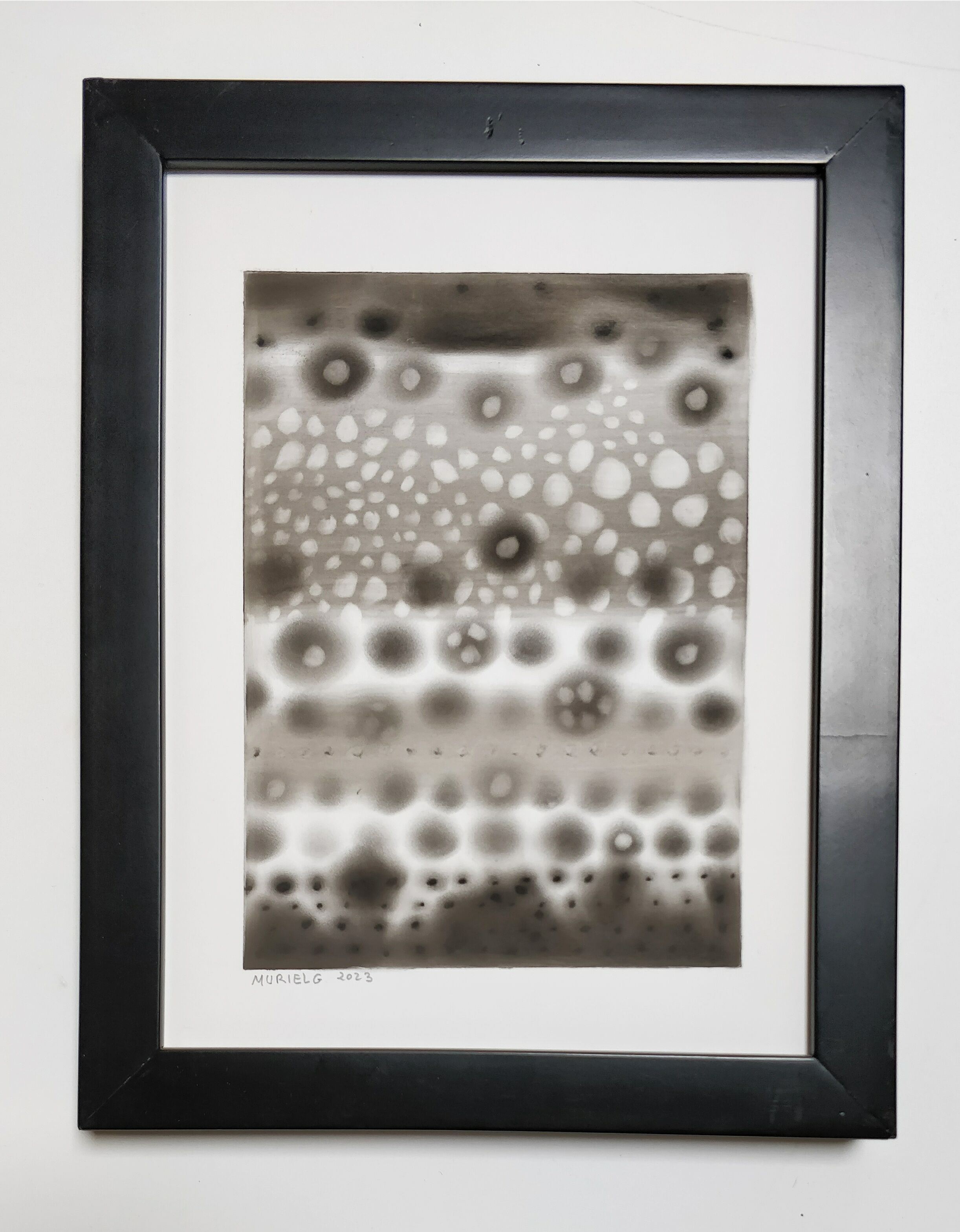 Abstract drawing 7 black and white