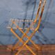 Folding chair "Les Invisibles" Lebovici 1970s