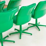 Fauteuil vert Artifort, design de Geoffrey Harcourt
