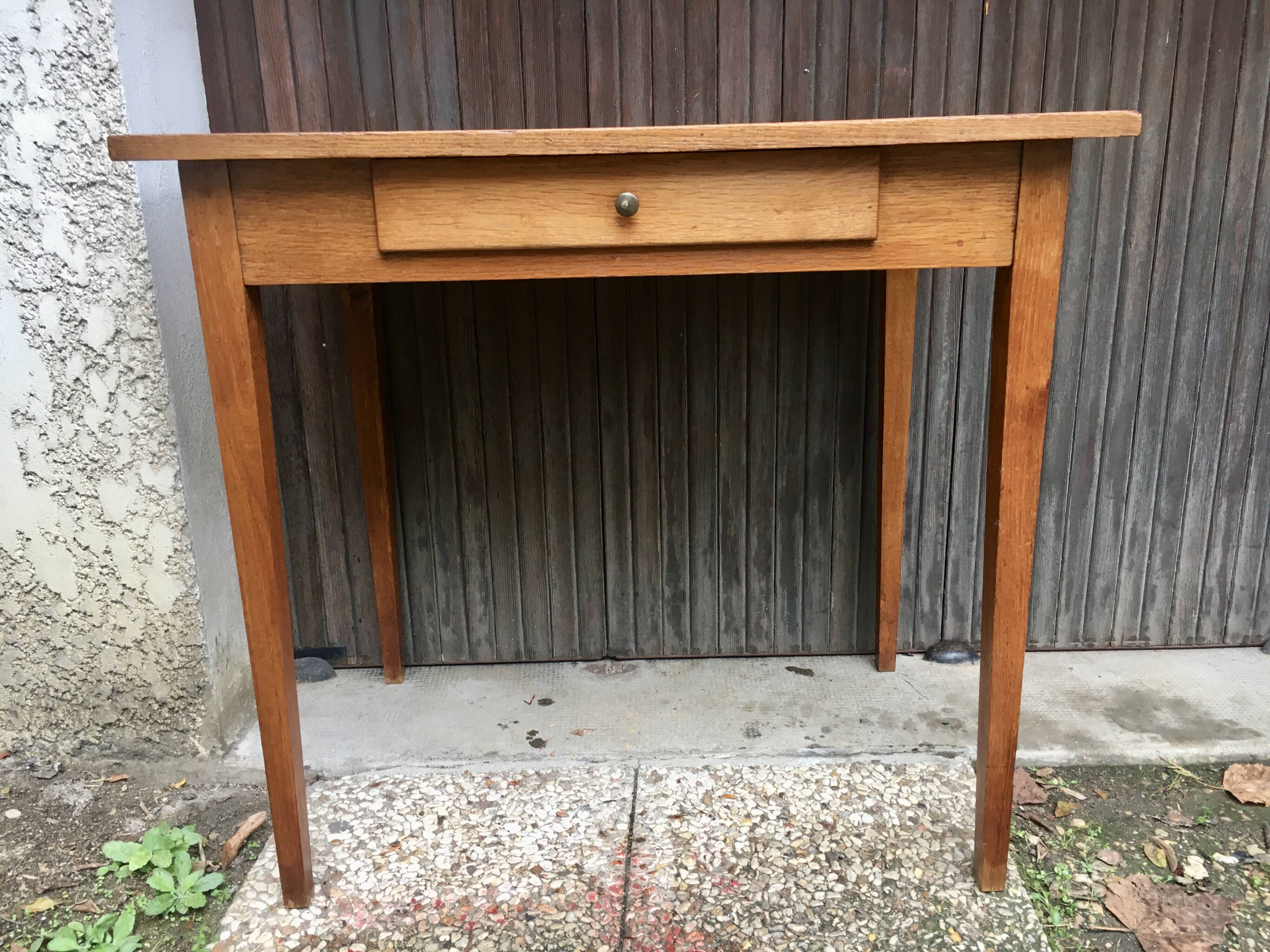 Vintage oak desk