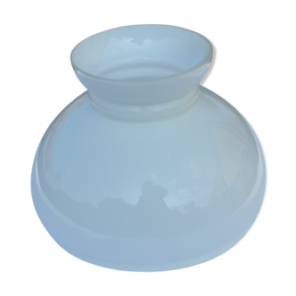 Globe in white opaline for hanging