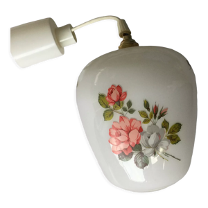 suspension opaline vintage