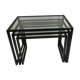 Minimalist nesting tables