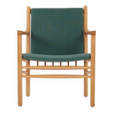 Beech armchair, Danish design, 1970s, designer: Erik Ole Jørgensen, manufacture: Tarm Stole & Møbelf