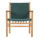 Fauteuil en hêtre, design danois, années 1970, designer : Erik Ole Jørgensen, fabrication : Tarm Stole & Møbelf
