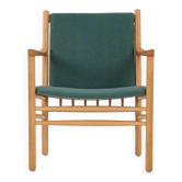 Fauteuil en hêtre, design danois, années 1970, designer : Erik Ole Jørgensen, fabrication : Tarm Stole & Møbelf